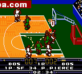 NBA In the Zone 2000 (USA) In game screenshot
